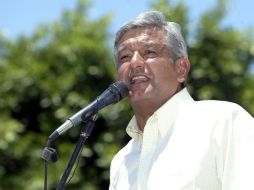 López Obrador confía en realizar alianza con la izquierda. ARCHIVO  /