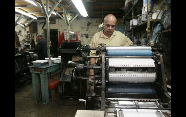 La nueva disposición amenaza la supervivencia de imprentas en el Estado. EL INFORMADOR  /