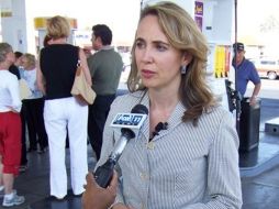 Imagen de archivo de la congresista estadounidense, Gabrielle Giffords, quien recibió un tiro en la cabeza a corta distancia. REUTERS  /