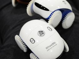 El prototipo  WheeMe, ofrece una sesión  terapéutica para deshacer contracciones musculares. AFP  /