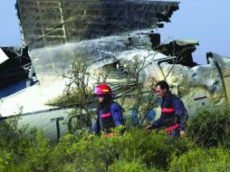 Hubo 50 sobrevivientes entre los 105 pasajeros. ARCHIVO  /