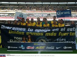 América le pide a la gente que asista al estadio Azteca. MEXSPORT  /