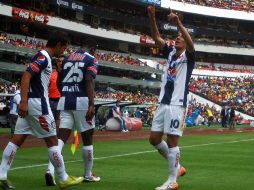 Pachuca derrotó a las Águilas 2-0 en su casa. MEXSPORT  /