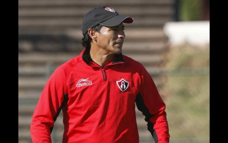 Benjamín Galindo durante un entrenamiento. MEXSPORT  /