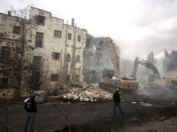 El hotel está rodeado de población palestina, lo que provocó en su momento una ola de críticas. EFE  /