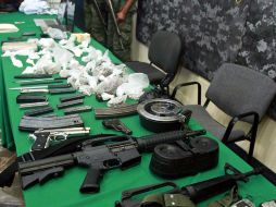 Las armas se encontraban en la finca. EL INFORMADOR  ARCHIVO  /