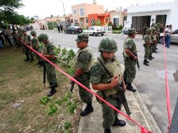 La organización internacional reconoce los esfuerzos de las fuerzas federales, pero exhorta a hacer más eficiente el combate. EFE  /