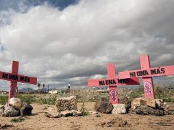 Susana Chávez encabezó protestas contra los feminicidios en Ciudad Juárez y promovió la insignia de 'Ni una muerta más'. AFP ARCHIVO  /