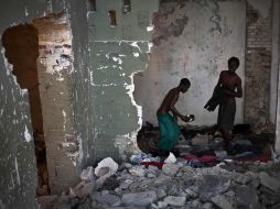 Haití fue devastado por un terremoto de 7 grados en la escala de Ritcher el 12 enero de 2010. AP  /