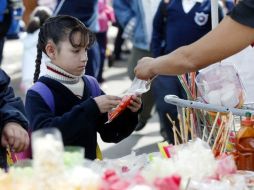 La lista de alimentos se estableció según la carga calórica necesaria a la edad del niño. ARCHIVO  /
