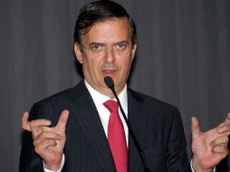 El jefe de Gobierno del Distrito Federal, Marcelo Ebrard, prevé la creación de un instituto para adictos. NTX  /