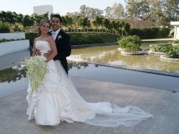 Los novios, Fernanda Alonso Escobar y Jesús Rodríguez Pérez. EL INFORMADOR  /