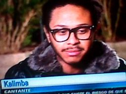 Kalimba fue interrogado en el noticiero matutino de Televisa. ESPECIAL  /
