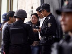 La Policía encontró al menos cinco casquillos en el lugar del crimen. EL UNIVERSAL  /