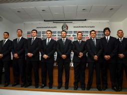 'Chepo' presentó a su cuerpo técnico. MEXSPORT  /