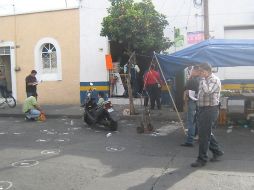 Aspecto de la escena del crimen de las menores. O. RUVALCABA  /