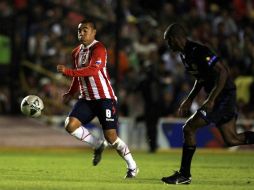 El jugador de Chivas Marco Fabián en la primera fecha del torneo Clausura 2011. MEXSPORT  /