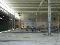 Aspecto de las obras que se realizan en Expo Guadalajara, para expandir el centro de exposiciones. S. MALDONADO  /