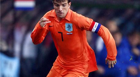 Foto de archivo del jugador holandés Rafael Van der Vaart, quien milita en el Tottenham. MEXSPORT  /