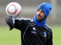 La estadía de Van Nistelrooy en el Real Madrid estuvo plagada de lesiones. EFE  /