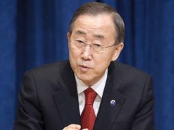 El secretario general de la ONU, Ban Ki-moon. EFE  /