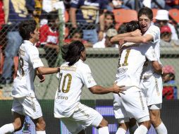 Los universitarios empataron con Toluca en la primera fecha del Clausura 2011. MEXSPORT  /