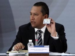 El secretario de Gobernación, Francisco Blake Mora, presentó el nuevo modelo de Cédula de Identidad Ciudadana el pasado 12 de enero.SUN  /