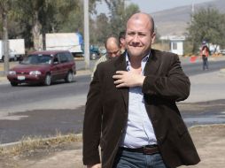 Alfaro busca “darle contenido a la política. No se trata de decir si quiero o no ser candidato (a gobernador)”, sostiene. S. NÚÑEZ  /