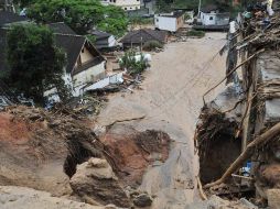 El gobierno de Río de Janeiro declaró el estado de calamidad pública en siete municipios de esta región brasileña. EFE  /