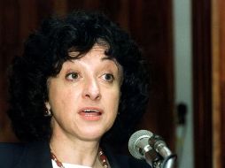 Jacqueline Peschard, presidenta del IFAI, señala que velará por los derechos constitucionales. ARCHIVO  /