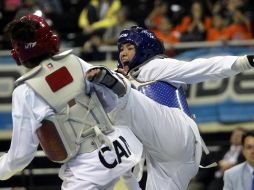 La campeona olímpica de taekwondo María Espinosa es una de las esperanzas de México. MEXSPORT  /
