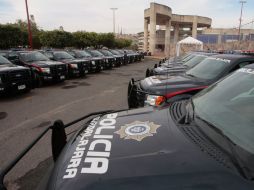 Aspecto de patrullas de la Policía tapatía. Está por concretarse la elección de los proveedores de 400. ARCHIVO  /