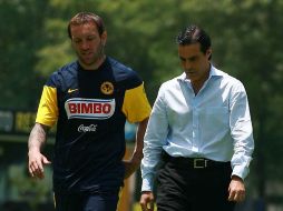 Michel Bauer culpó al arbitraje de que América perdiera el primer partido del Clausura 2011. MEXSPORT  /