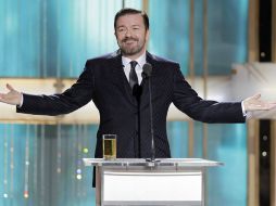 Con sus comentarios irónicos, el cómico británico causó gran controversia. AP  /