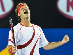 David Nalbandian avanzó a la siguiente ronda en el Abierto de Australia. NTX  /