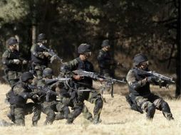 Militares en defensa de la Nación. ARCHIVO  /