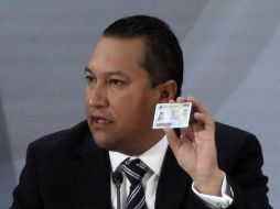 El secretario de Gobernación, Francisco Blake, anunció el 12 de enero el nuevo documento. EL UNIVERSAL  /