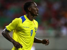 El ecuatoriano Jaime Ayoví, refuerzo de los Diablos, ya ha vestido la camiseta de la selección ecuatoriana. MEXSPORT  /