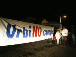 Habitantes de la colonia piden al Gobierno vea por su bienestar. ARCHIVO  /