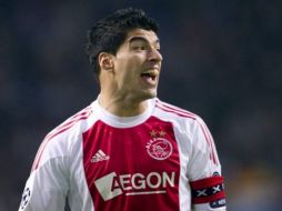 El jugador uruguayo Luis Suárez quien por ahora milita en el Ajax. ARCHIVO  /