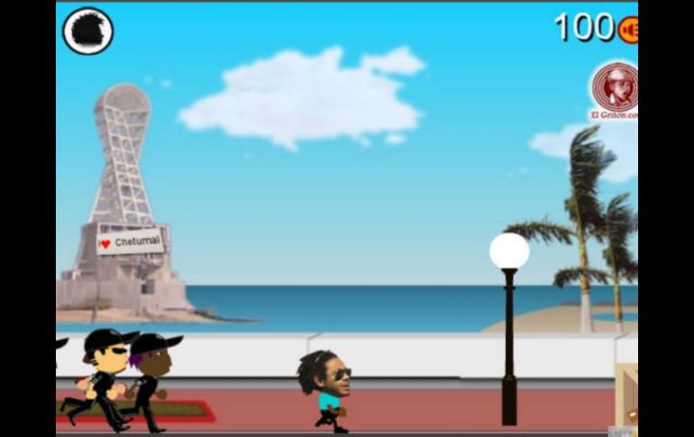 Durante el juego, la misión del cantante es acumular guitarras eléctricas que flotan y esquivar algunos obstáculos. ESPECIAL  /