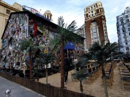 El curioso hotel está instalado en la Plaza de Callao de Madrid. NOTIMEX  /