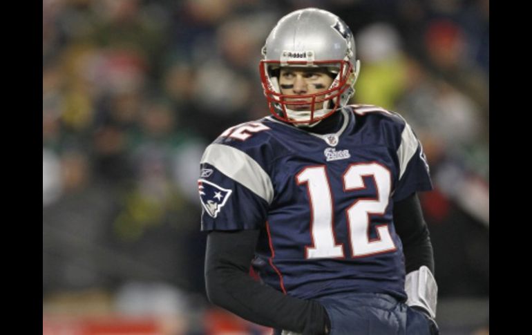 Tom Brady al final del partido ante los Jets de Nueva York. AP  /
