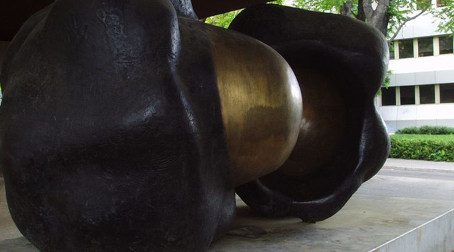 Unidades-yunta, una de las esculturas del español. ESPECIAL  /