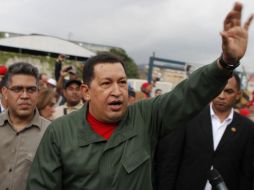 El presidente de Venezuela visita un barrio con escasos recursos, en Caracas. REUTERS  /