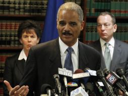 Eric Holder, en una conferencia de prensa. REUTERS  /