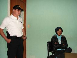 Kalimba Marichal Ibar ingresó al Cereso de Chetumal tras su arribo a Quintana Roo, a las 05:00 horas. EFE  /