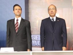 Ayer,el Presidente Felipe Calderón anunció en el estado de México que General Motors invertirá 540 MDD en el complejo de Toluca. EFE  /
