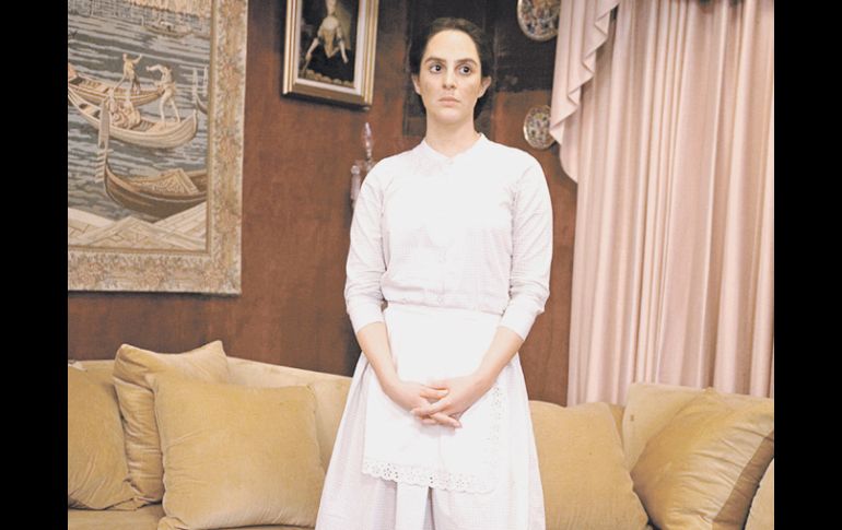 Irán Castillo interpreta en Viernes de ánimas: El camino de las flores a la sirvienta de la familia.EL UNIVERSAL  /