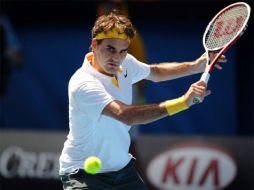 Roger Federer ganó su partido número 57 en el Abierto de Australia. EFE  /